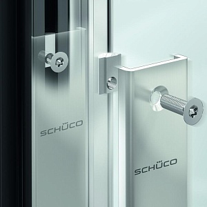 Дверь Schüco с плоским порогом